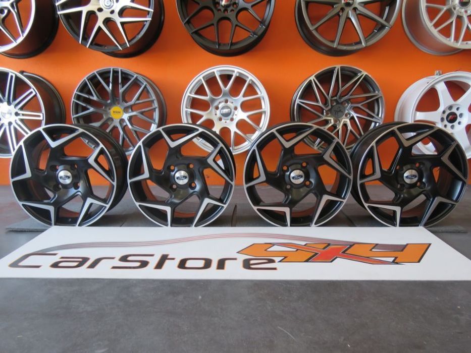 Jantes Look Ford Fiesta ST 15 x 6.5 et 40 4x108 Preto Matte