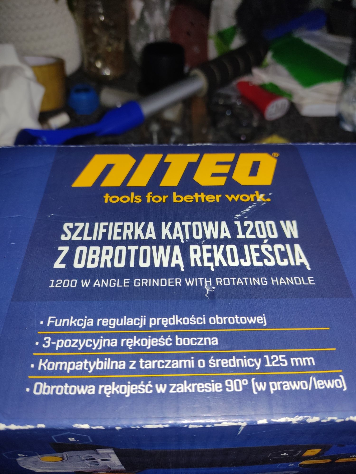 Szlifierka kątowa Niteo