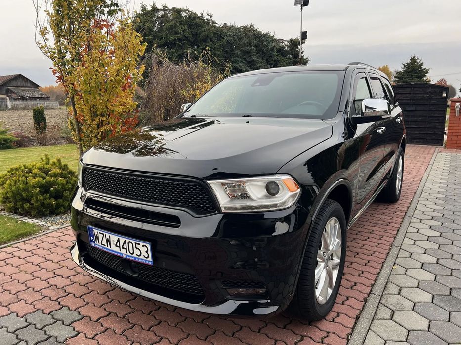 Dodge Durango 2019 3.6 CITADEL AWD/Mały przebieg/FV 23%/Aktywny tempomat/