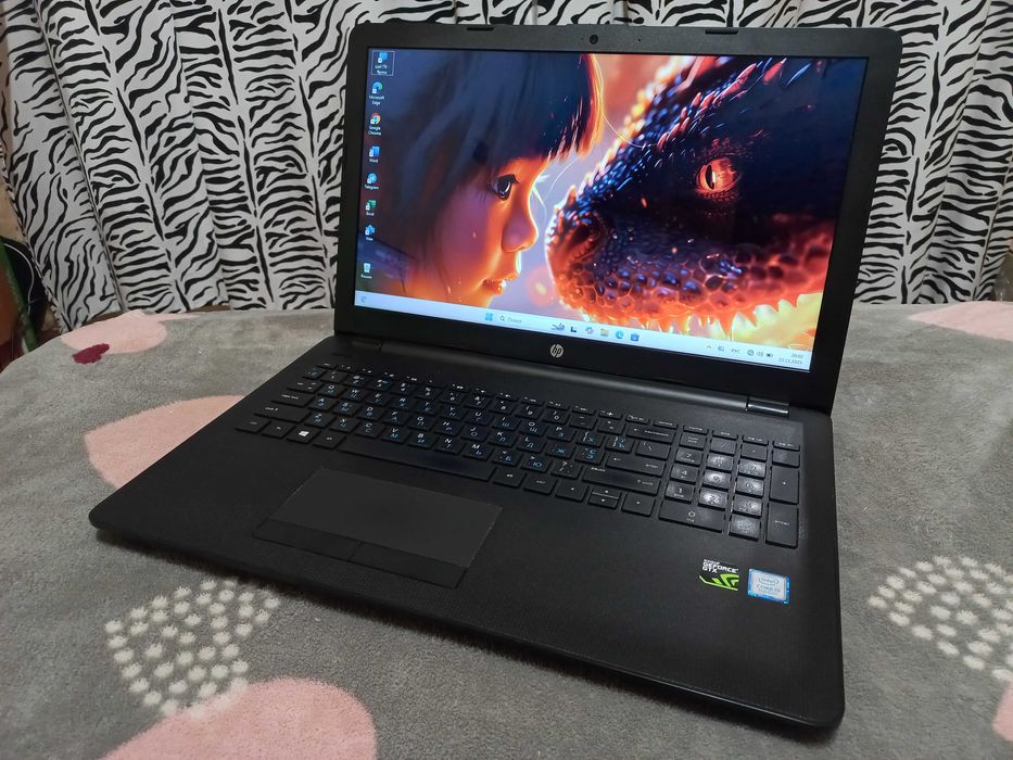 Игровой Видео GTX 1050 Ti  (4 ГБ)  Core i5 8250U/ 16 RAM/ Сенсор HP 15