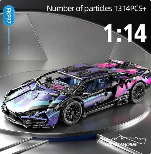 Конструктор Technic Lamborghini Sian 1314 деталей сумісний з LEGO лего