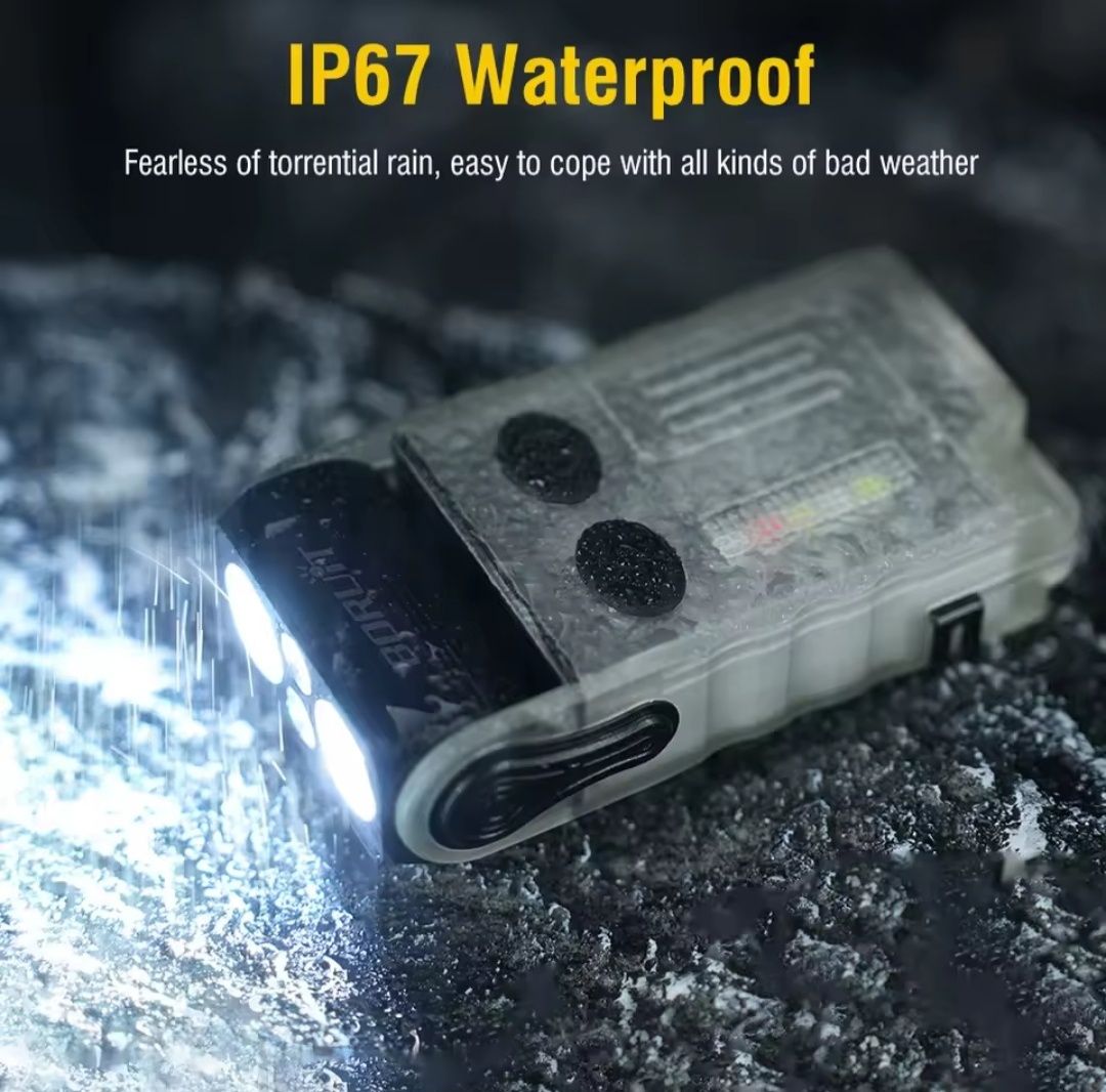 EDC ліхтарик BORUiT V20-1 UV 1шт