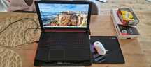 Zestaw gamingowy Laptop Acer Nitro 5 16GB 1.5TB i7 GTX 1050Ti + inne