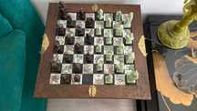 Tabuleiro de Xadrez em Jade