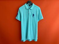 Us. Polo Assn. USPA мужская футболка с воротником поло размер L