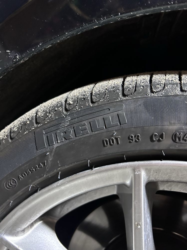 Felgi 5x120 r.17 et32, opony pirelli