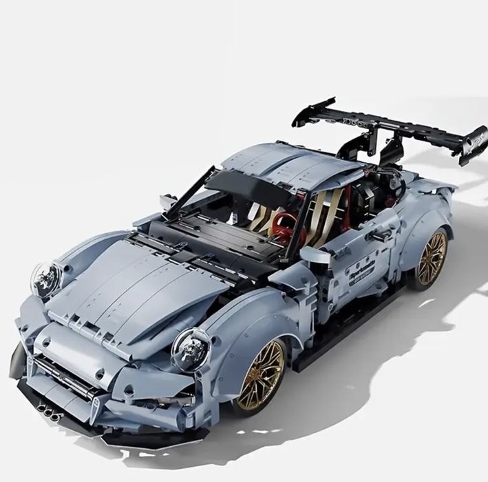 Контсруктор 2100 деталей спортивна велика машинка 56*26см lego technic