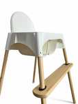Podnozek ikea antilop sosnowy