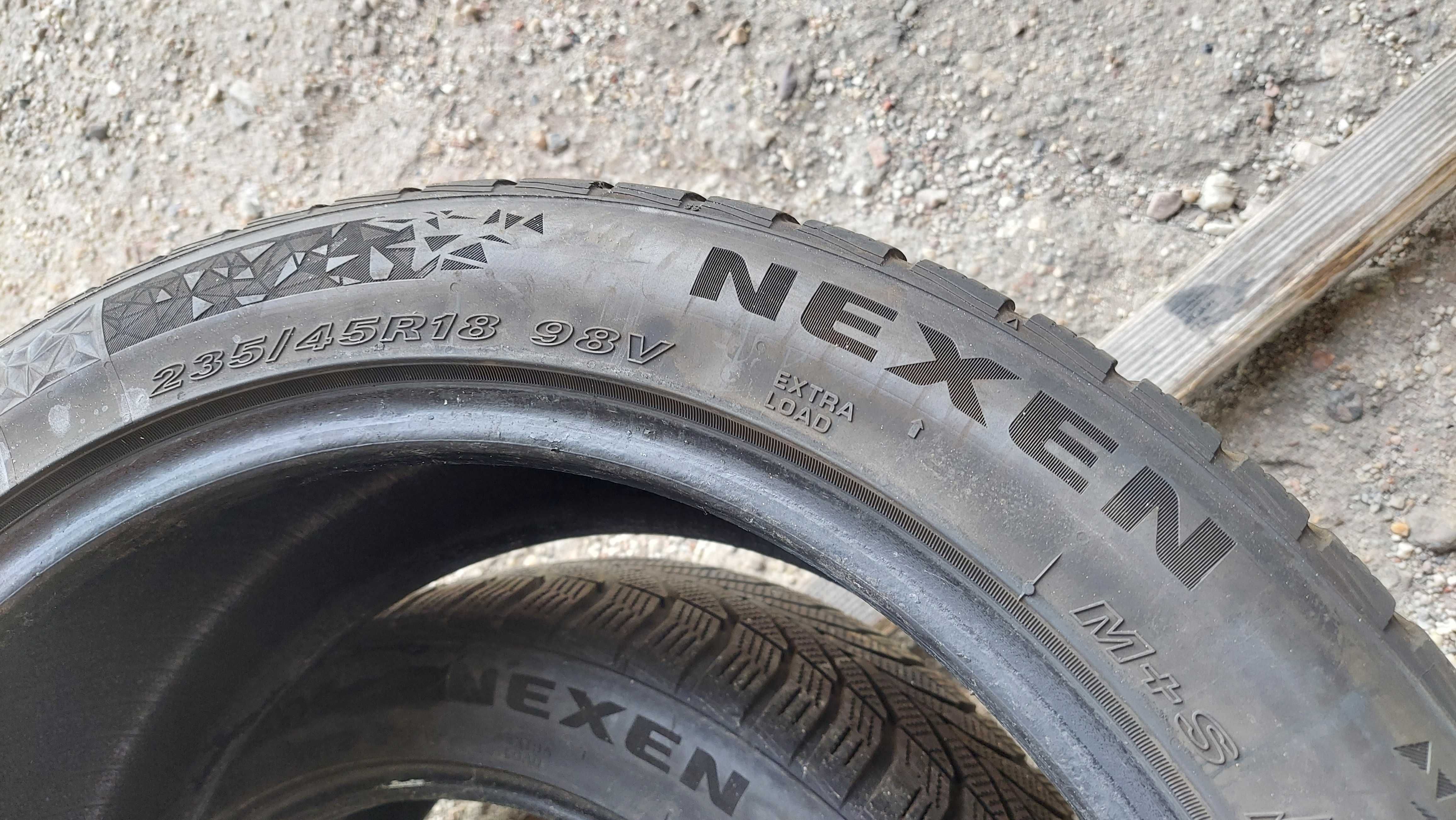 Opony zimowe 2x 235/45r18 98V XL Nexen WinGuard Sport 2 WU7 MONTAZ