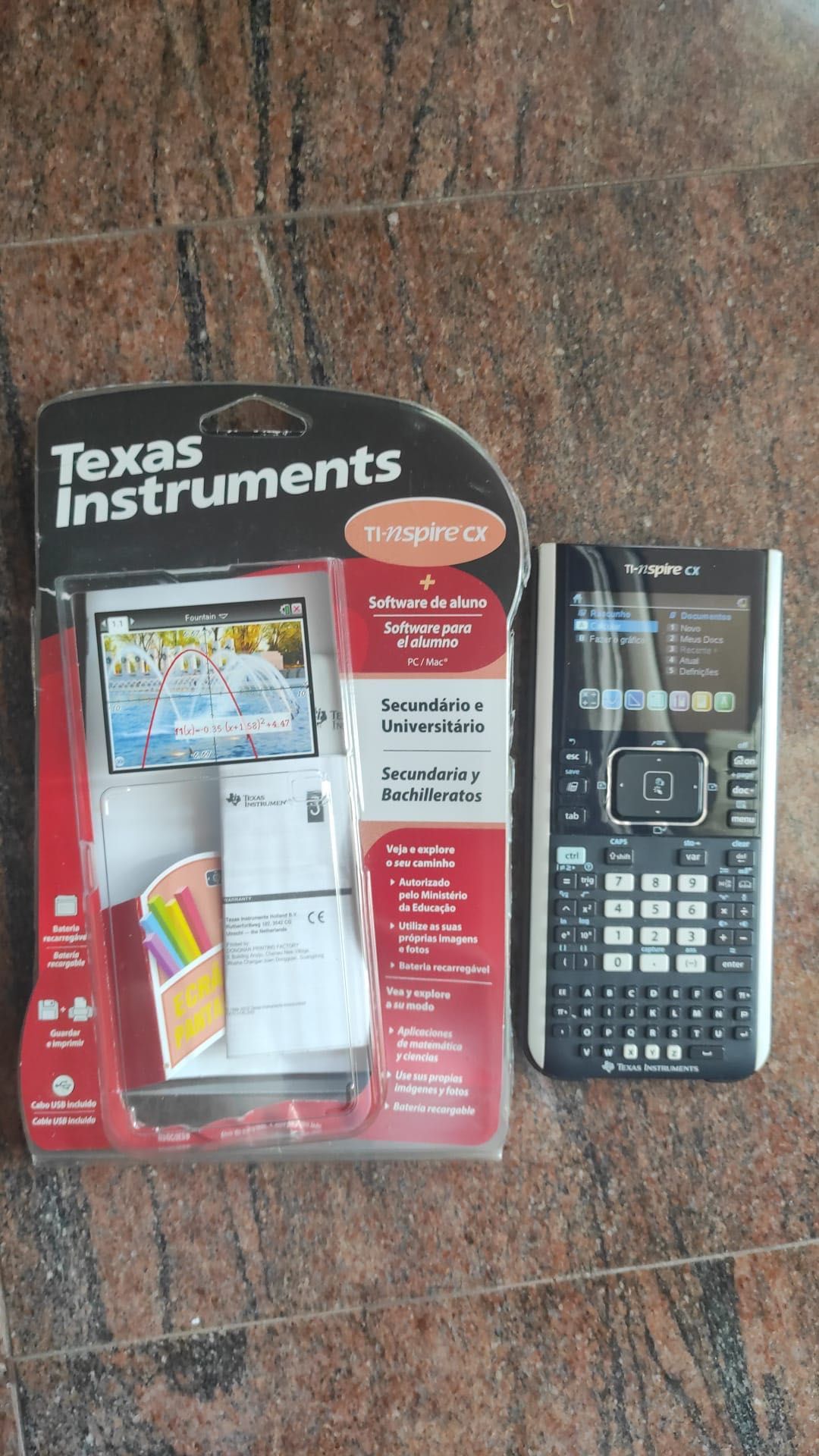 Calculadora gráfica TI nspire CX