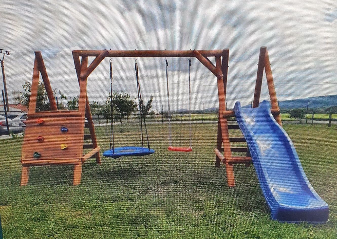 Plac zabaw z bali „Tymek” – własna produkcja!
