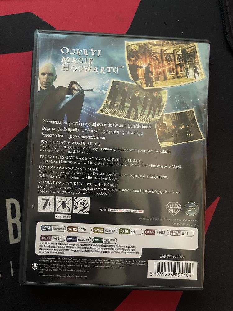 Harry Potter i Zakon Feniksa gra pc wydanie Polskie