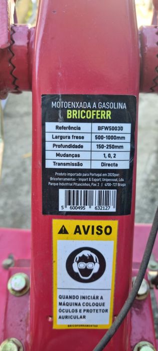 Motoenxada Bricoferr 7cv