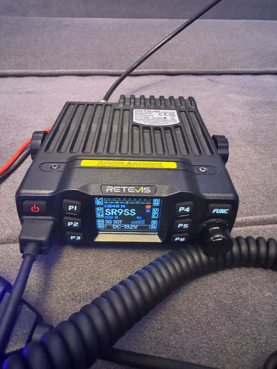 Radiotelefon RETEVIS RT-95 VOX 2m/70cm z kablem do programowania