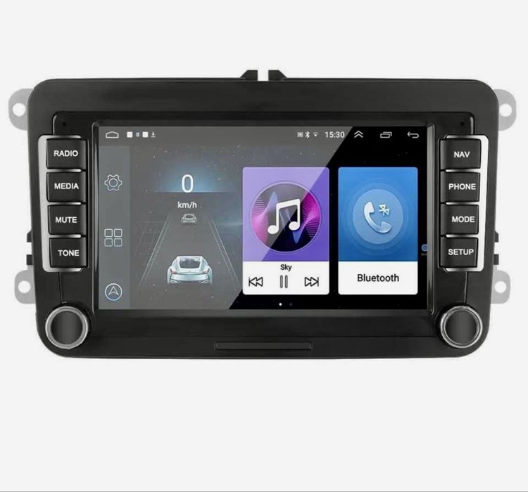 Автомагнитола штатна Фольсваген Шкода Сеат MEKEDE для Volkswagen 2/32