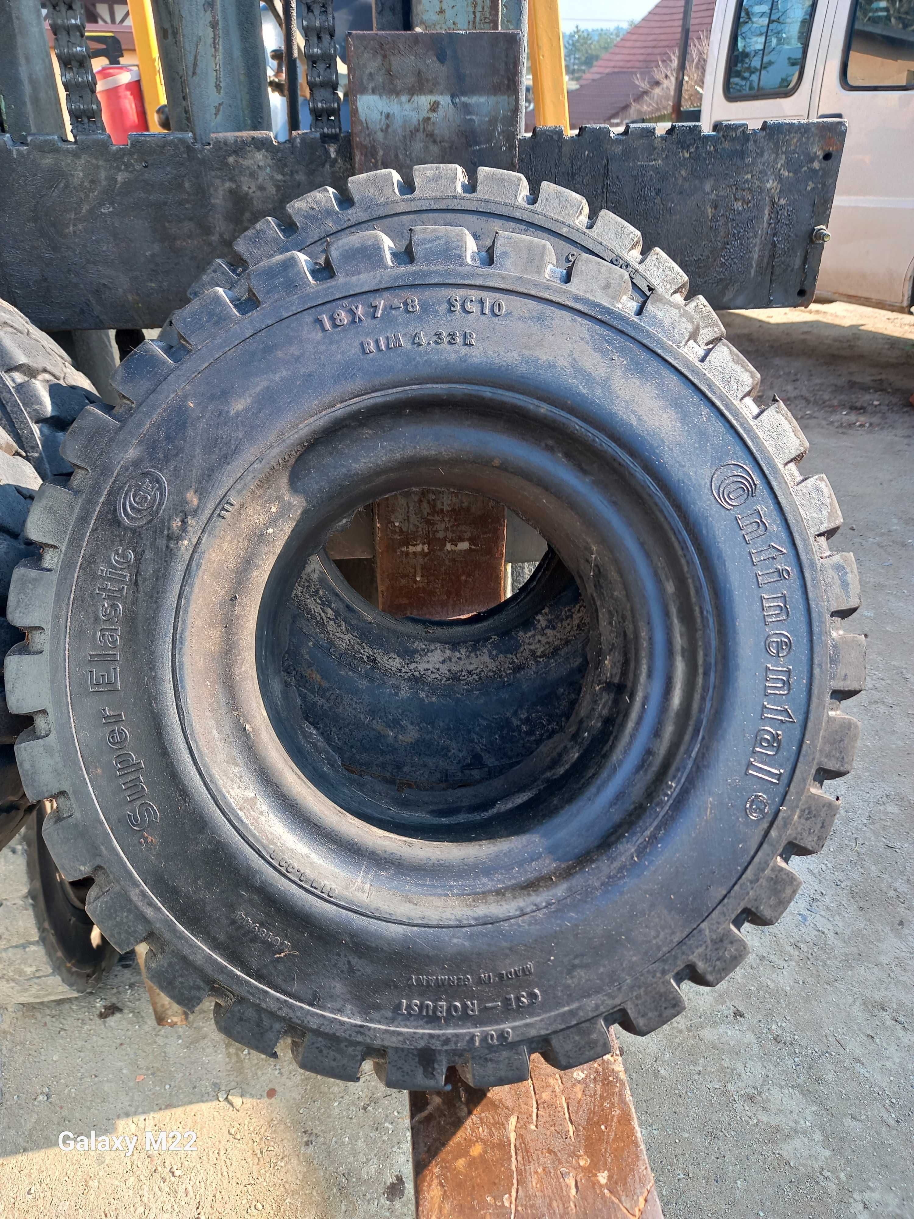 Opony widlak pełne 8.15x15 2szt . 16x6-8 2szt.18x7-8SC10