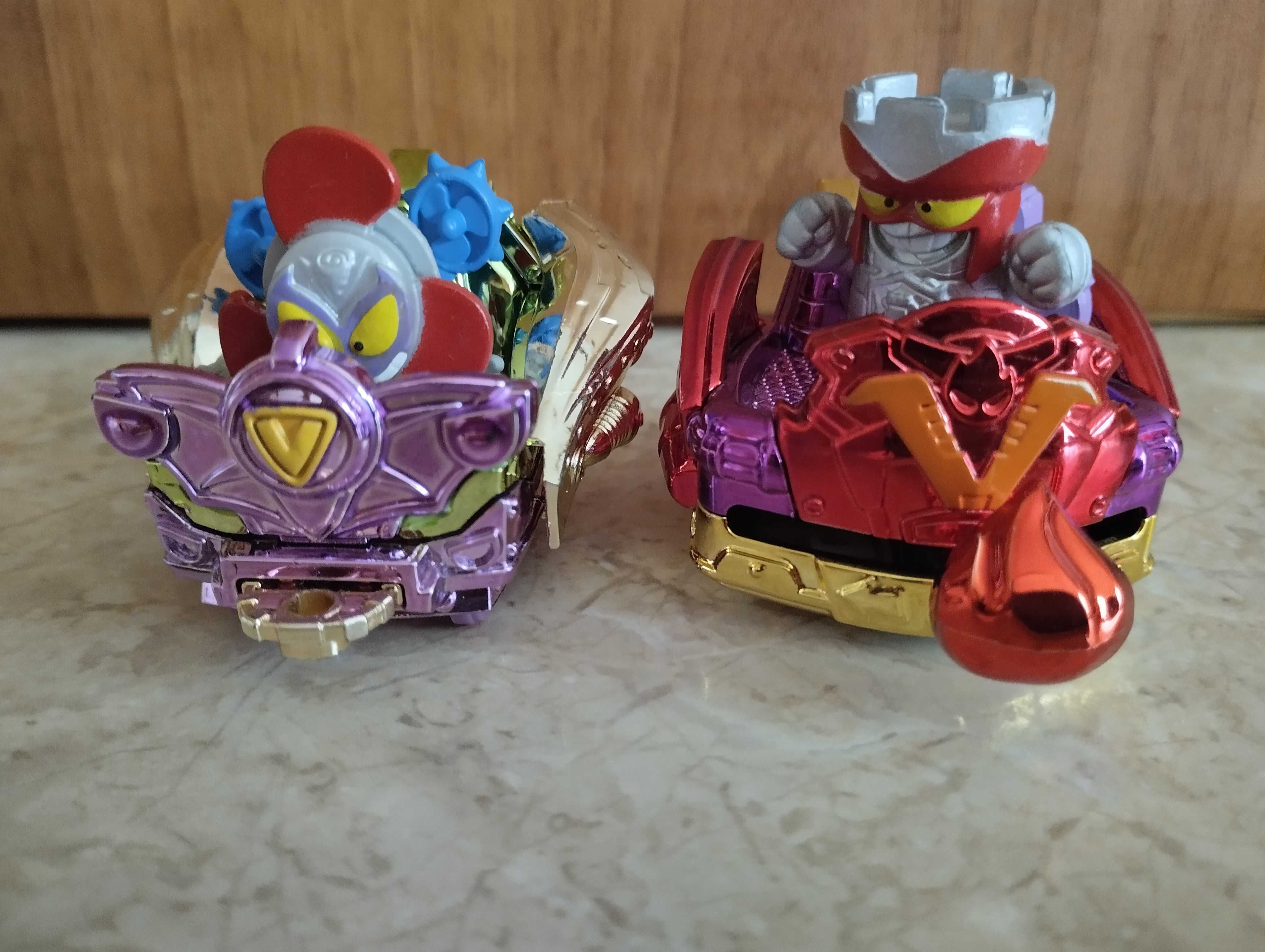 2 -pak unikatowy metaliczny Aerowagon Super Zings 5