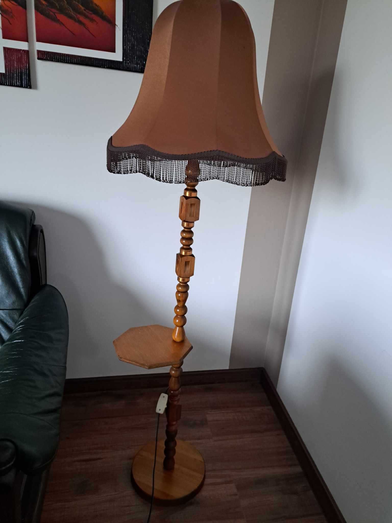 Lampa stojąca podłogowa PRL