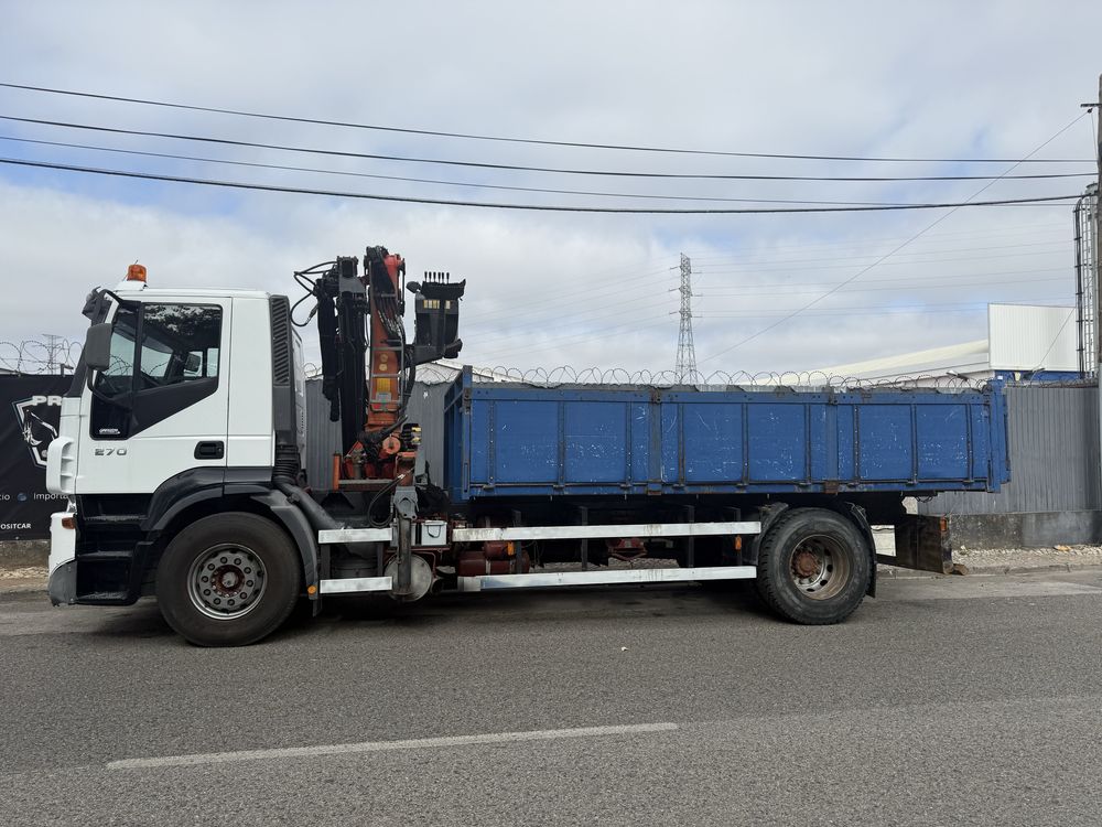 IVECO STRALIS 19Ton 270cv GRUA E BASCULA APENAS 191.000km OPORTUNIDADE