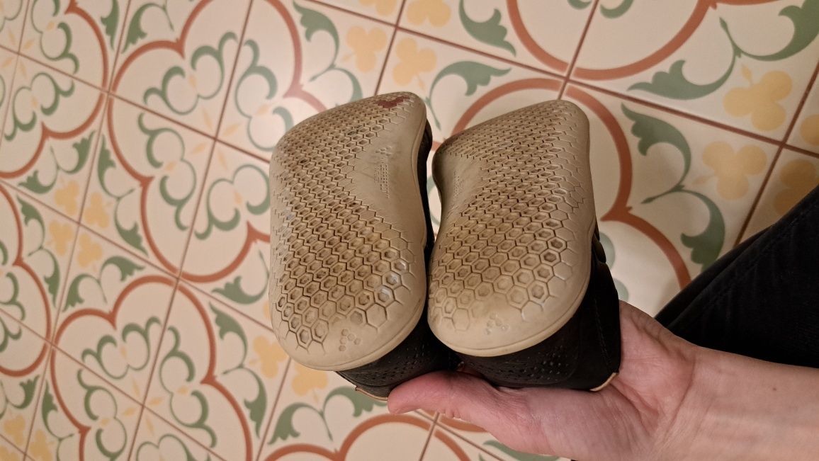 Vivobarefoot Primus Lite II 39 skórzane granatowe