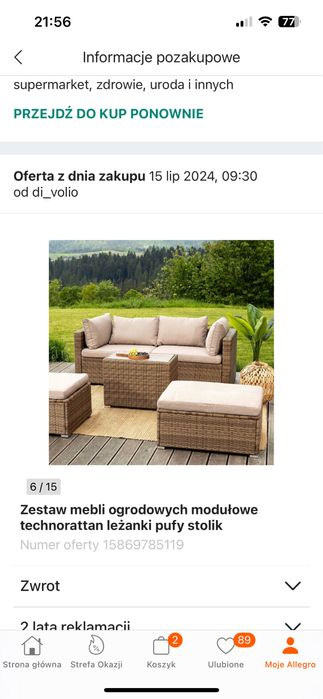 Zestaw ogrodowy,sofa,wypoczynek