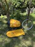 Przyczepka rowerowa extrawheel + 2 worki + dodatkowe koło