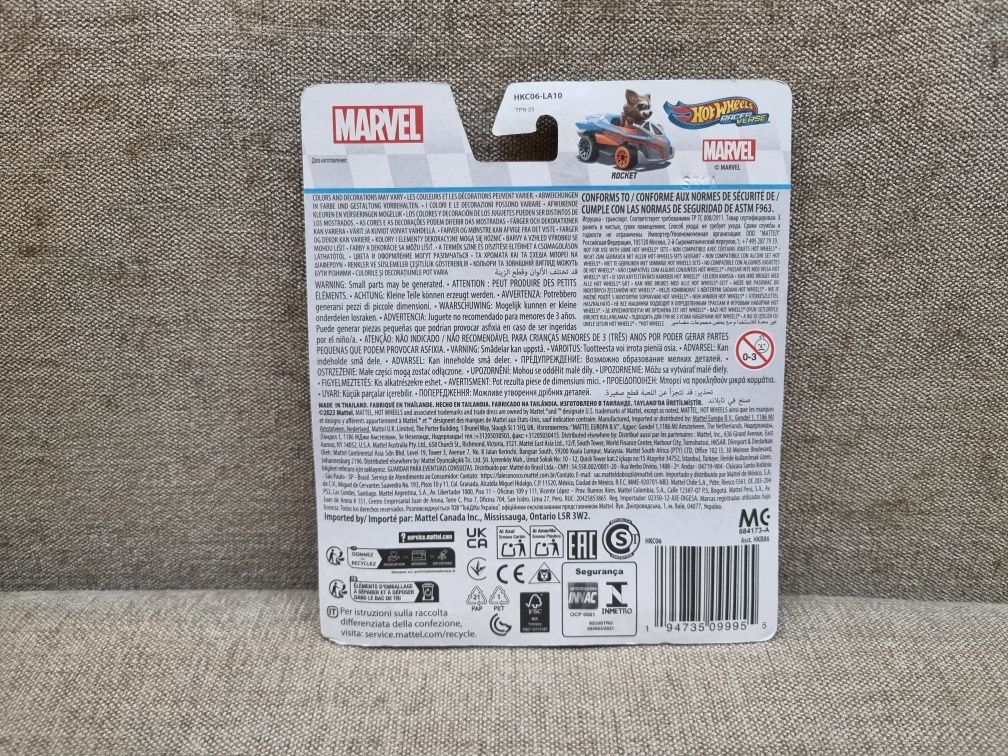 Hot Wheels Racer Verse Marvel- Rocket
