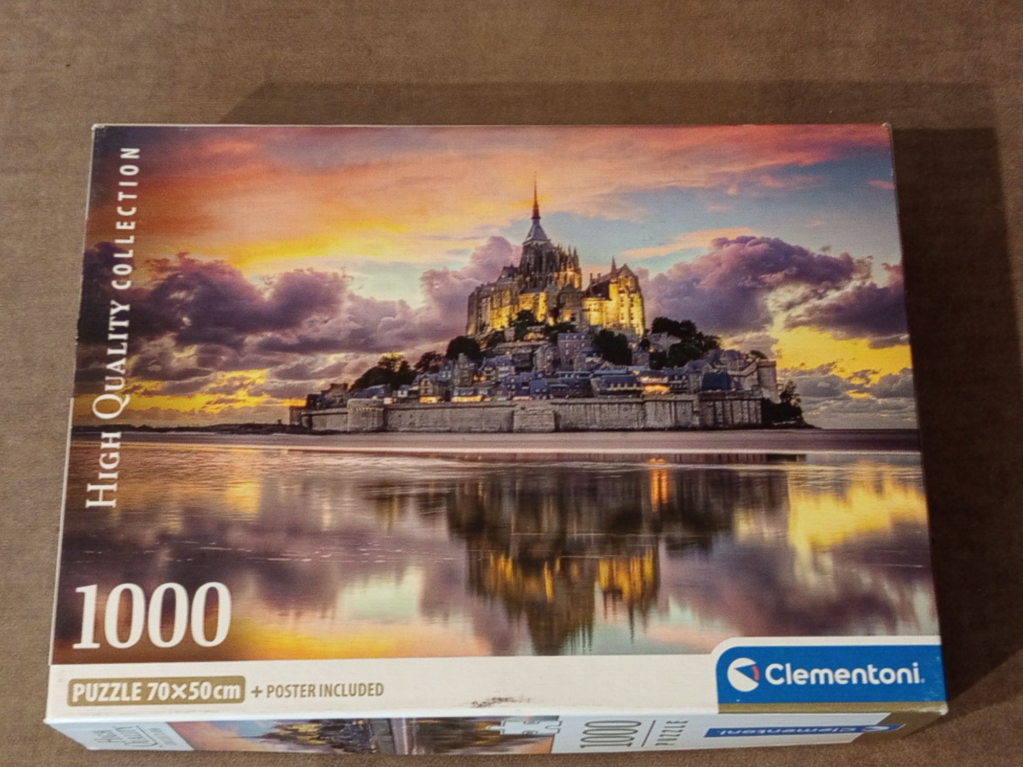 Puzzle 100 elementów jak nowe