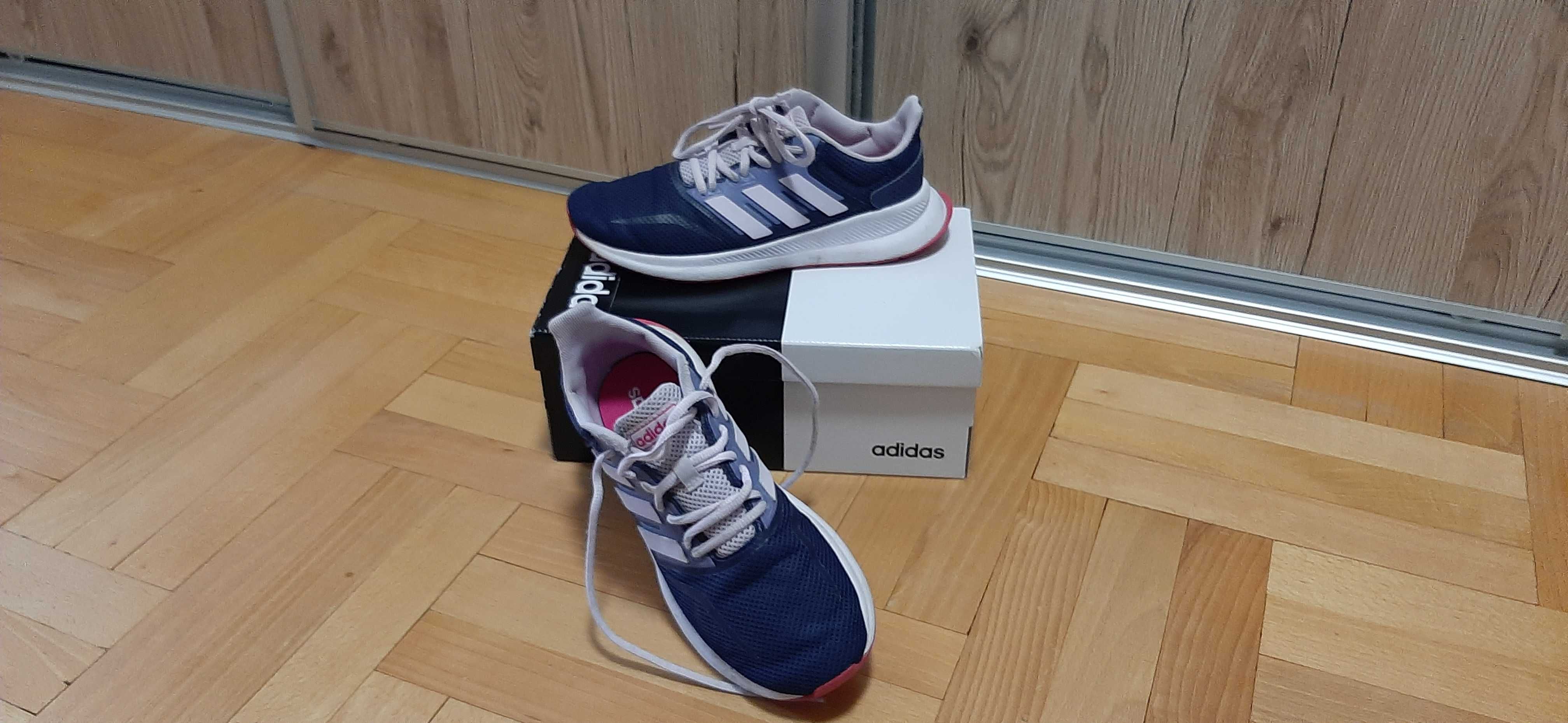 Buty sportowe, do biegania ADIDAS RUNFALCON rozmiar 36 2/3.