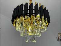 Żyrandol kryształowy Glamour 40 cm, 5×E14 – fabrycznie nowa