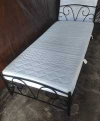 Metalowe łóżka kilka szt.90x200 komplet z materacem TRANSPORT