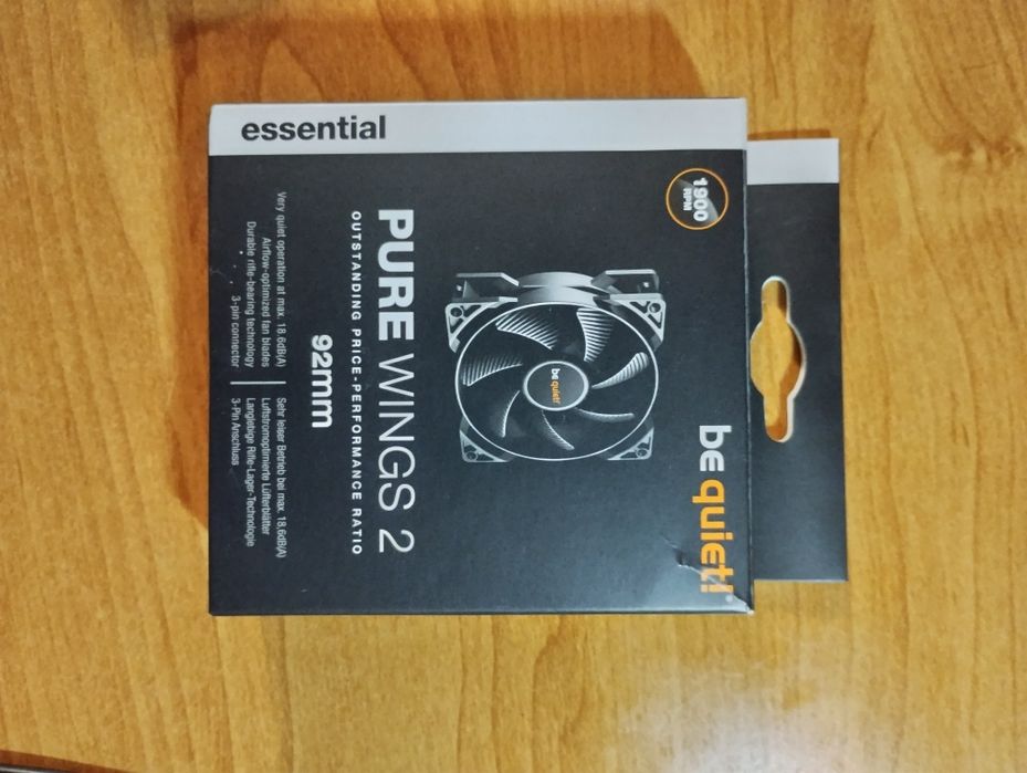 Вентилятор be quiet! Pure Wings 2 (BL045) 92 мм