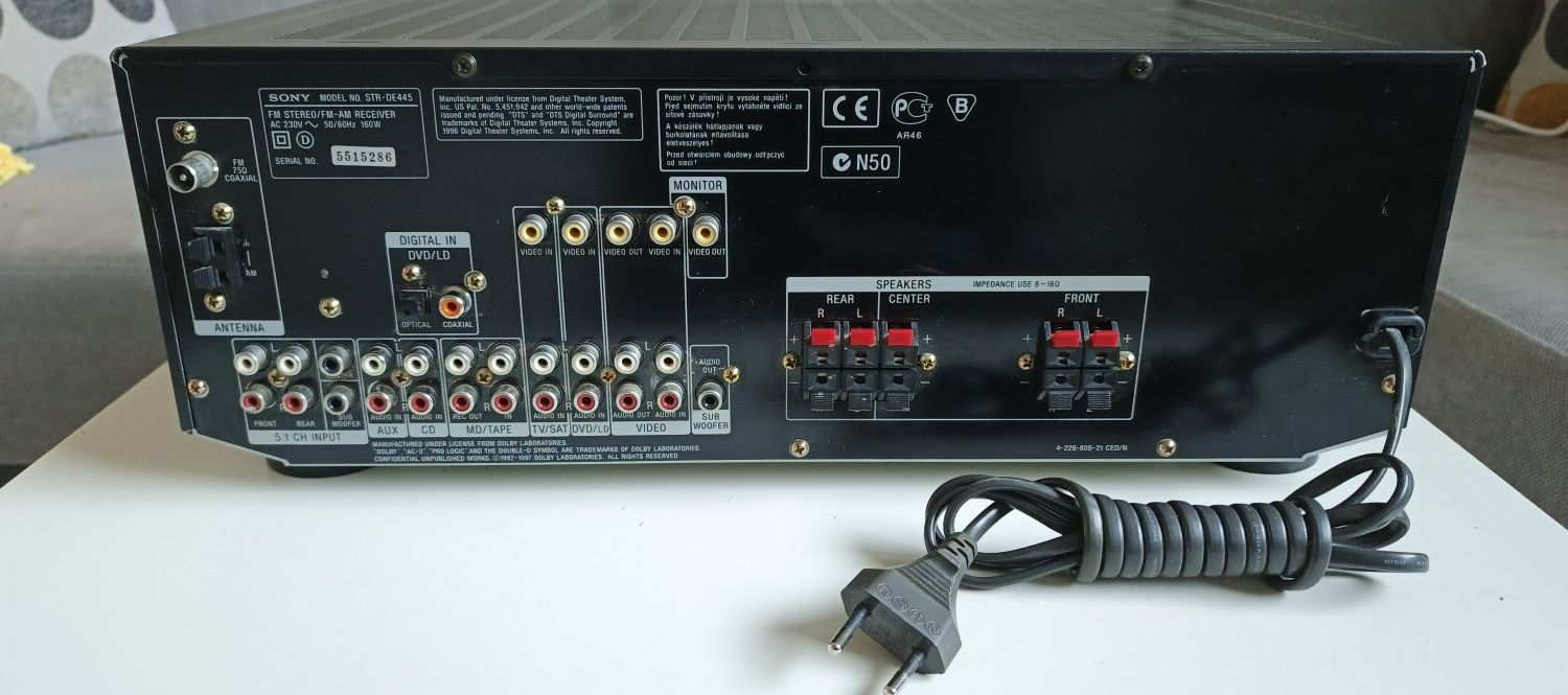 SONY STR-DE445 amplituner A/V 5.1