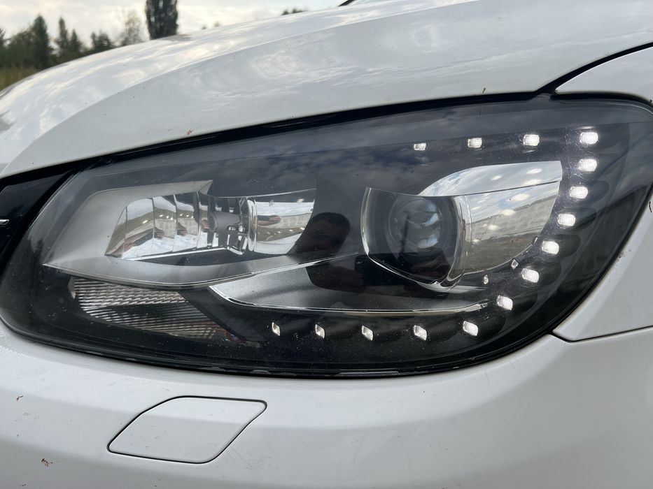 Фара ліва фара права лед ксенон led vw touran фольксваген туран тауран