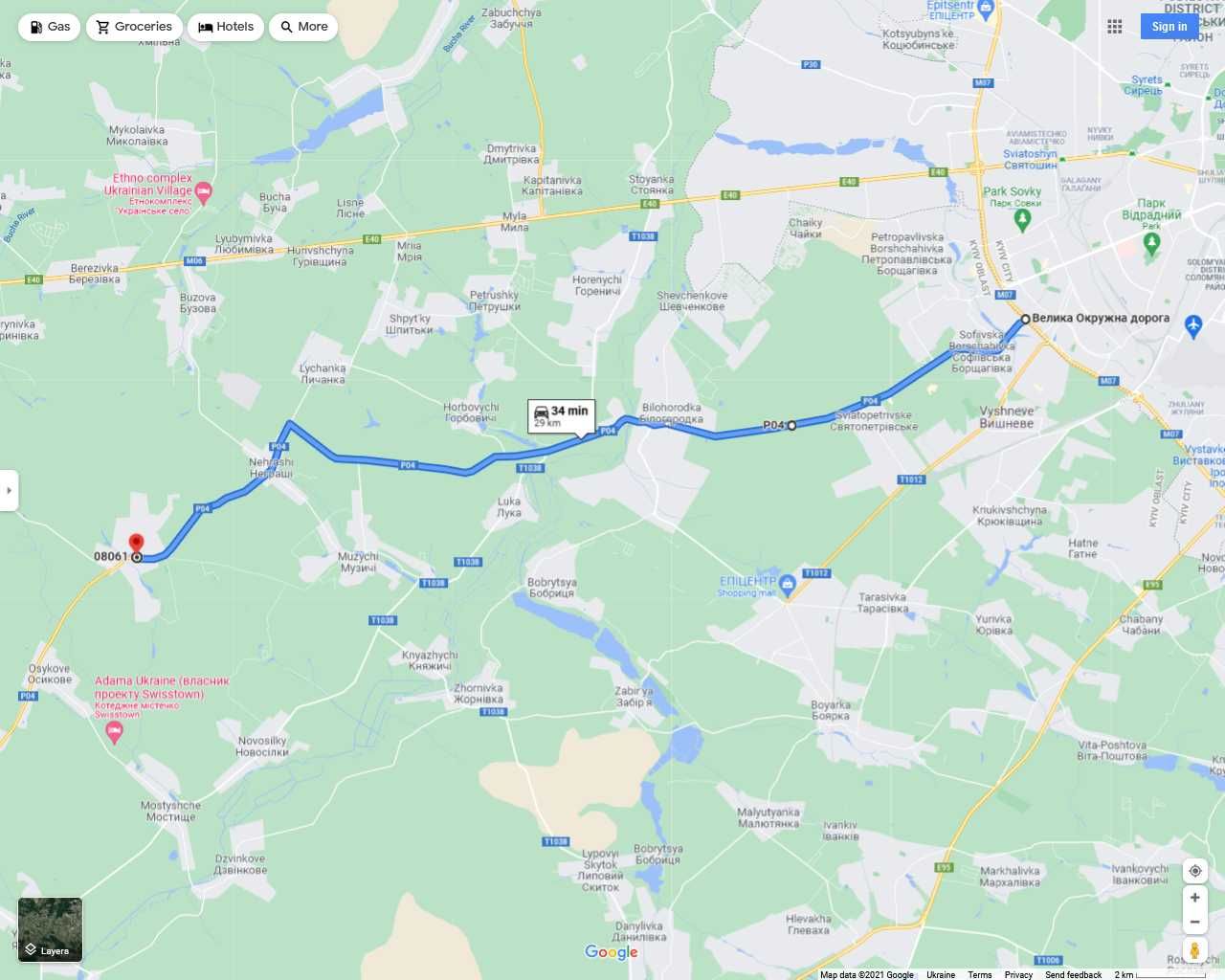 Ділянка 17 соток Ясногородка Макарівський 30км від Києва Страусина фер