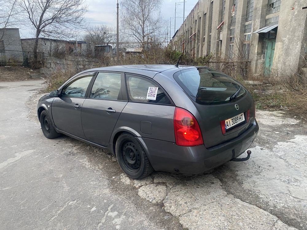 Nissan primera p12 1.8 газ/бенз