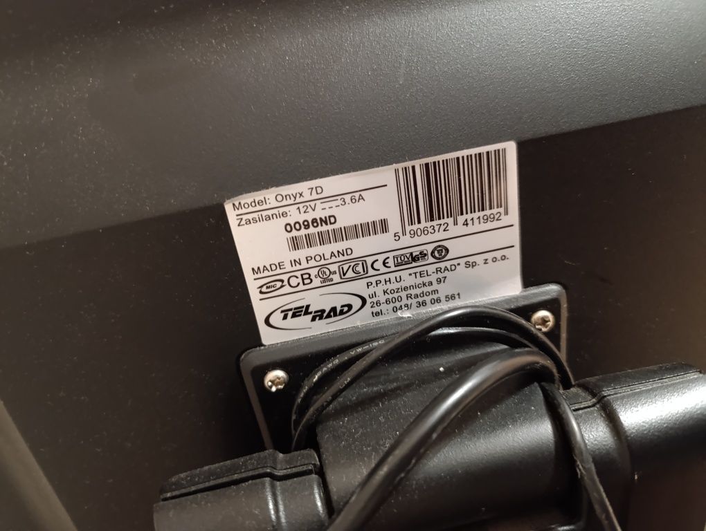 Monitor Onyx 70 z zasilaczem