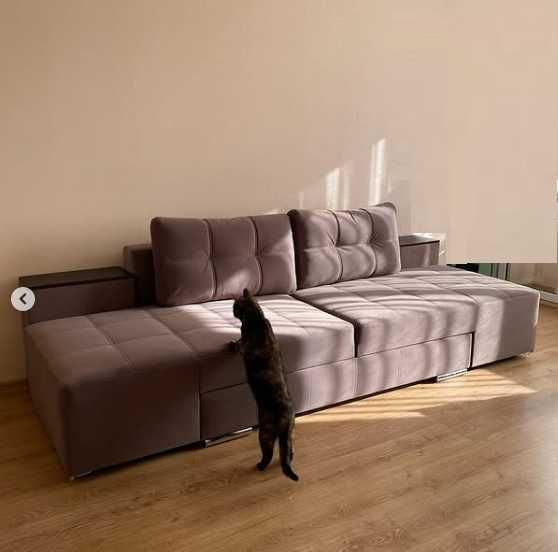 Диван-трансформер DOMINI-универсальное решение для стильного интерьера