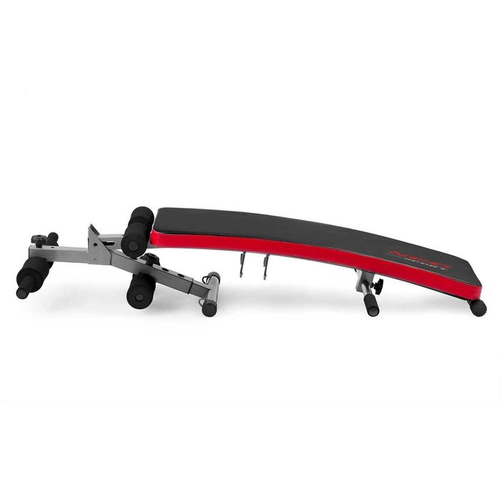 Ławka do ćwiczeń skośna z ekspanderami i hantlami Neo-Sport NS-211