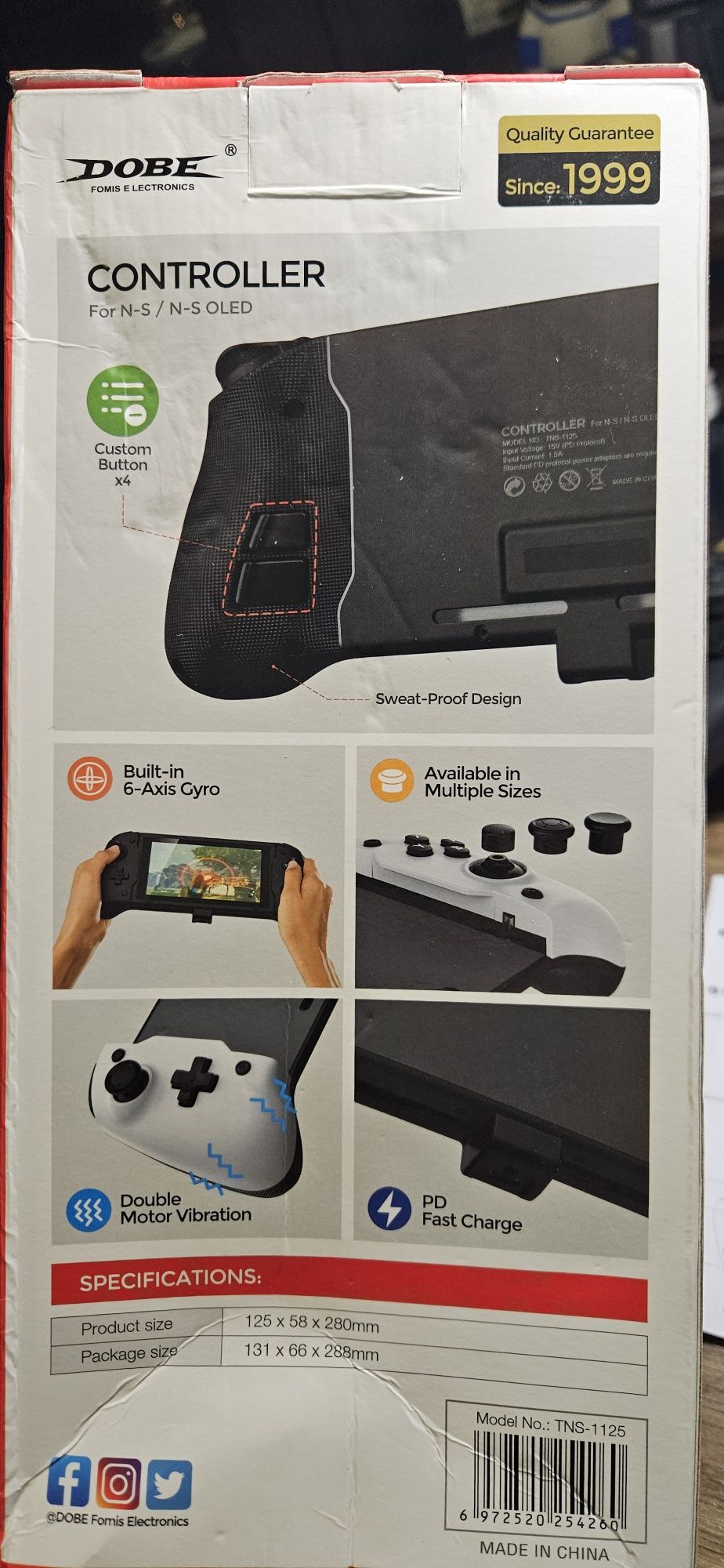 Геймпад DOBE для консолі NS Nintendo Switch / Nintendo Switch OLED