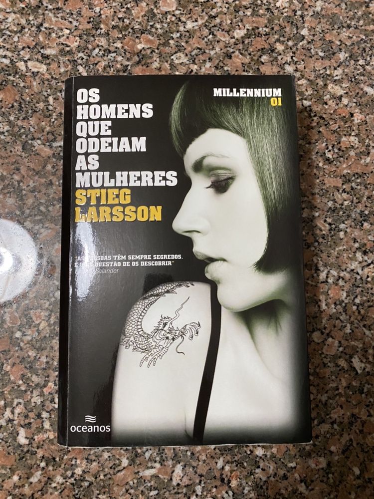 Livro Os Homens Que Odeiam As Mulheres