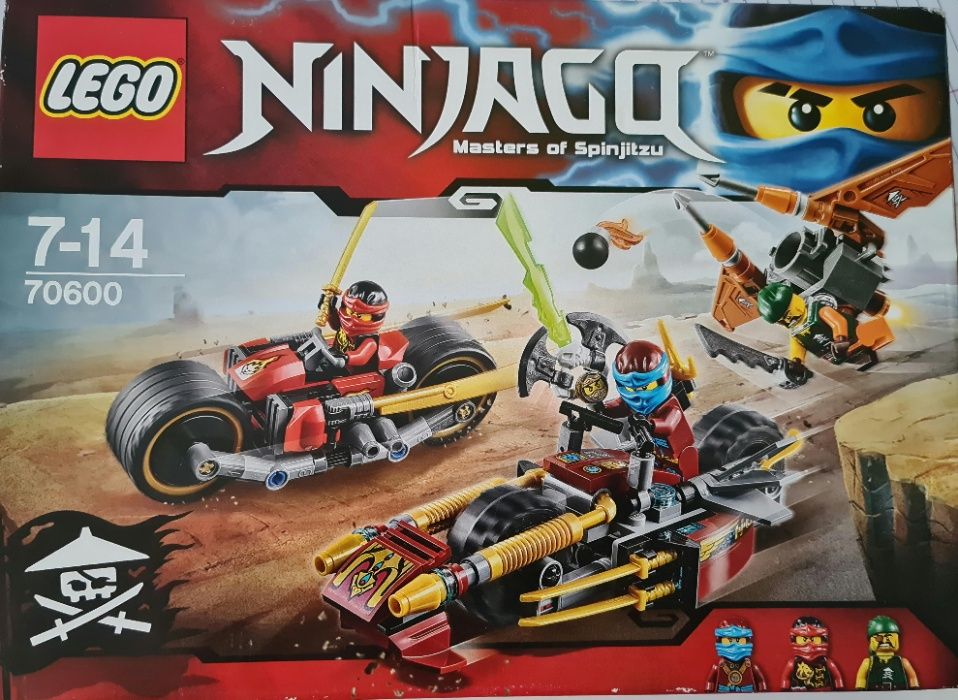 Perseguição de Mota Ninja (LEGO Ninjago 70600)