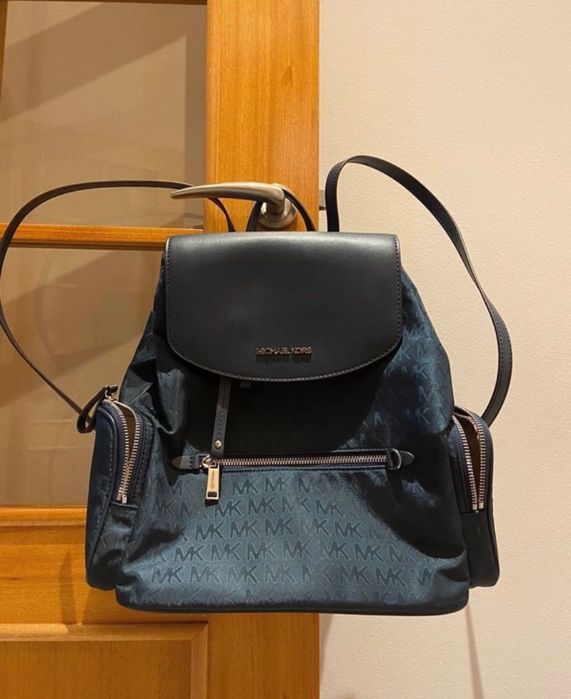 Mochila Michael Kors Azul Nova