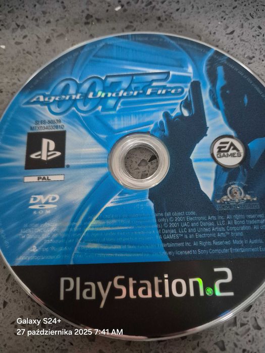 Gra ps2 playstation 2 Agent under fire agent 007