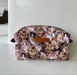 Kosmetyczka/organizer w kotki - handmade