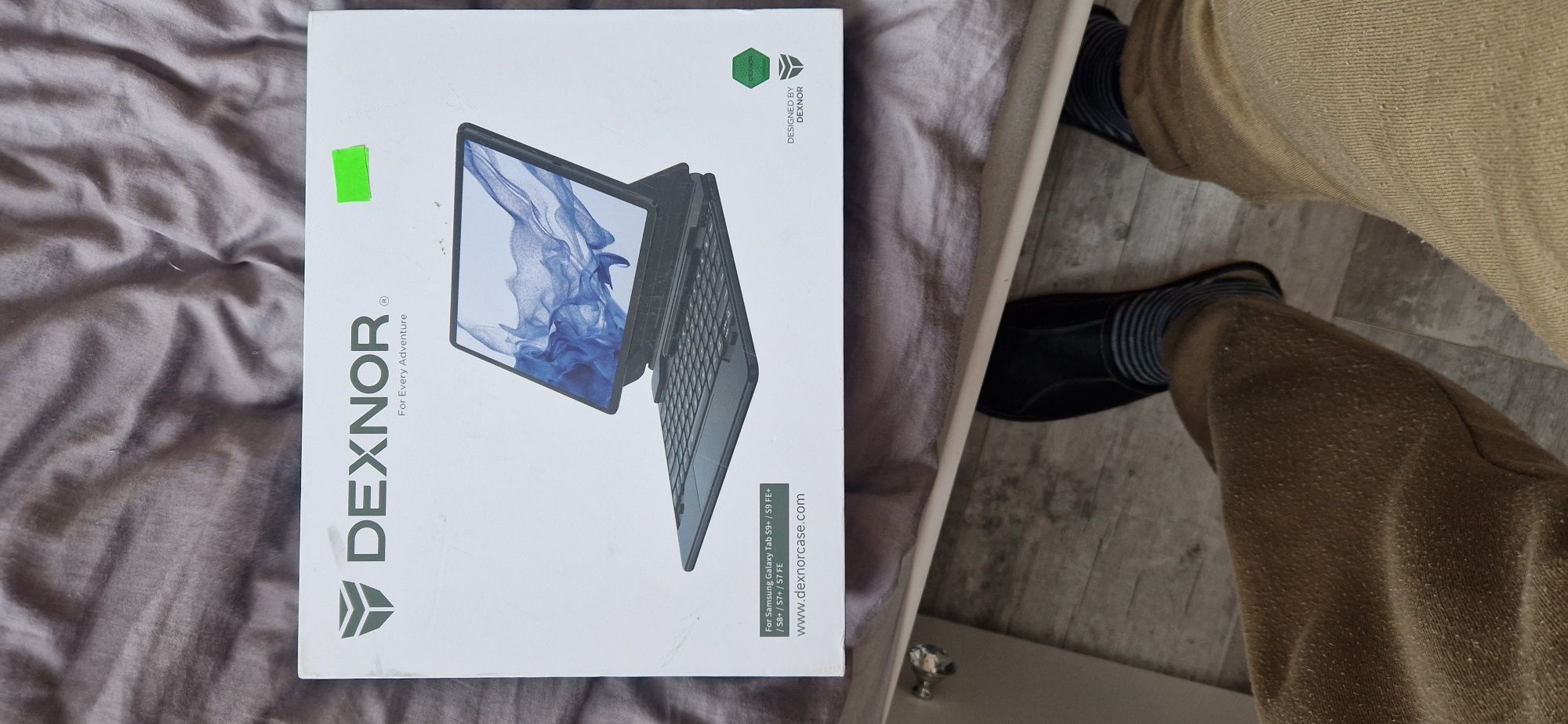 Dexnor Etui z klawiaturą do Samsung Galaxy Tab S9 S8 S7 PLUS
