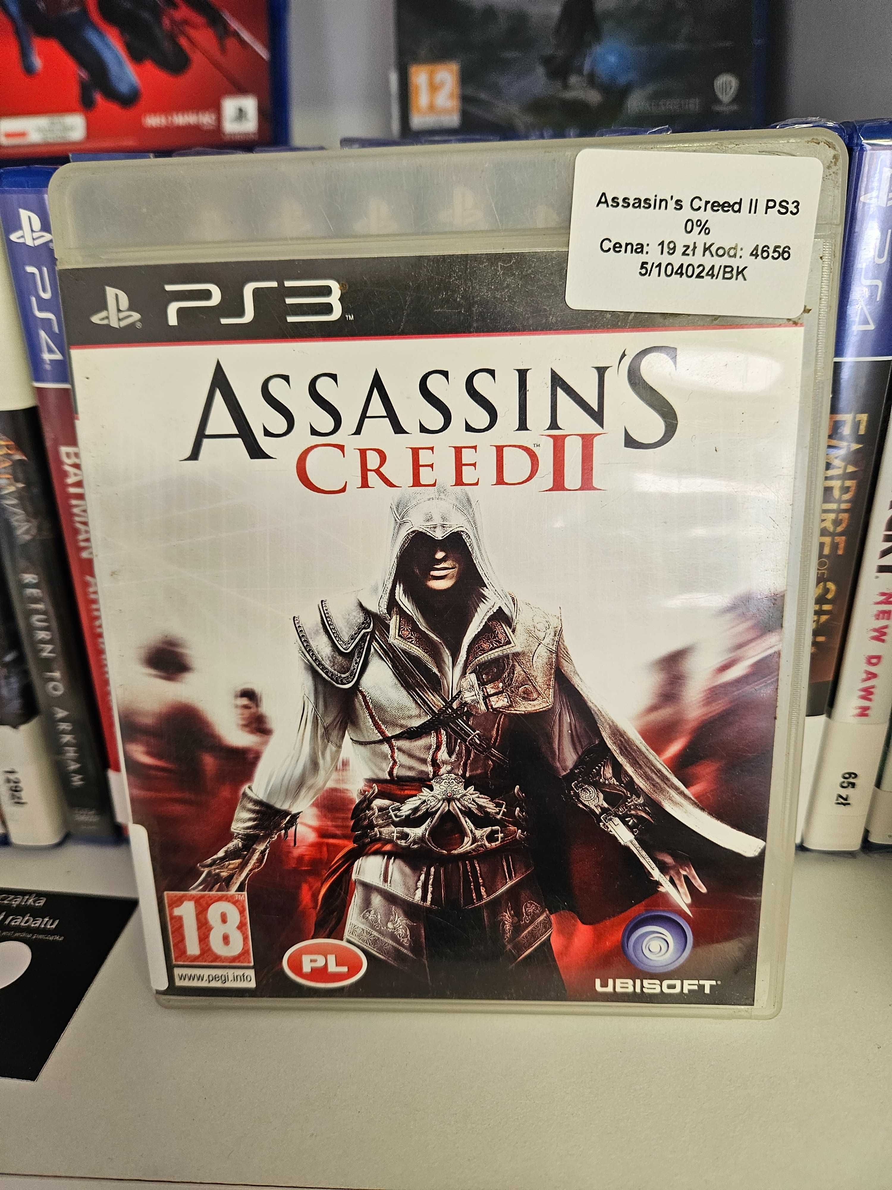 Assassins Creed 2 PS3 - As Game & GSM - 4656