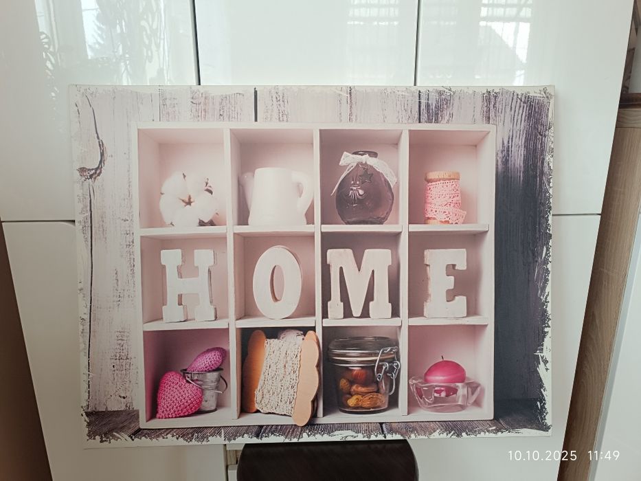 Obraz 3D Home obraz widok rama