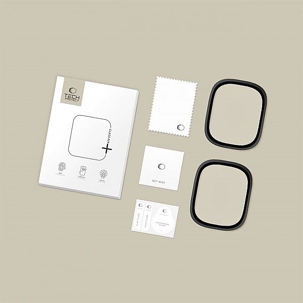 Szkło Hartowane Tech-Protect Glass Ring 2-Pack Apple Watch Ultra 1 / 2