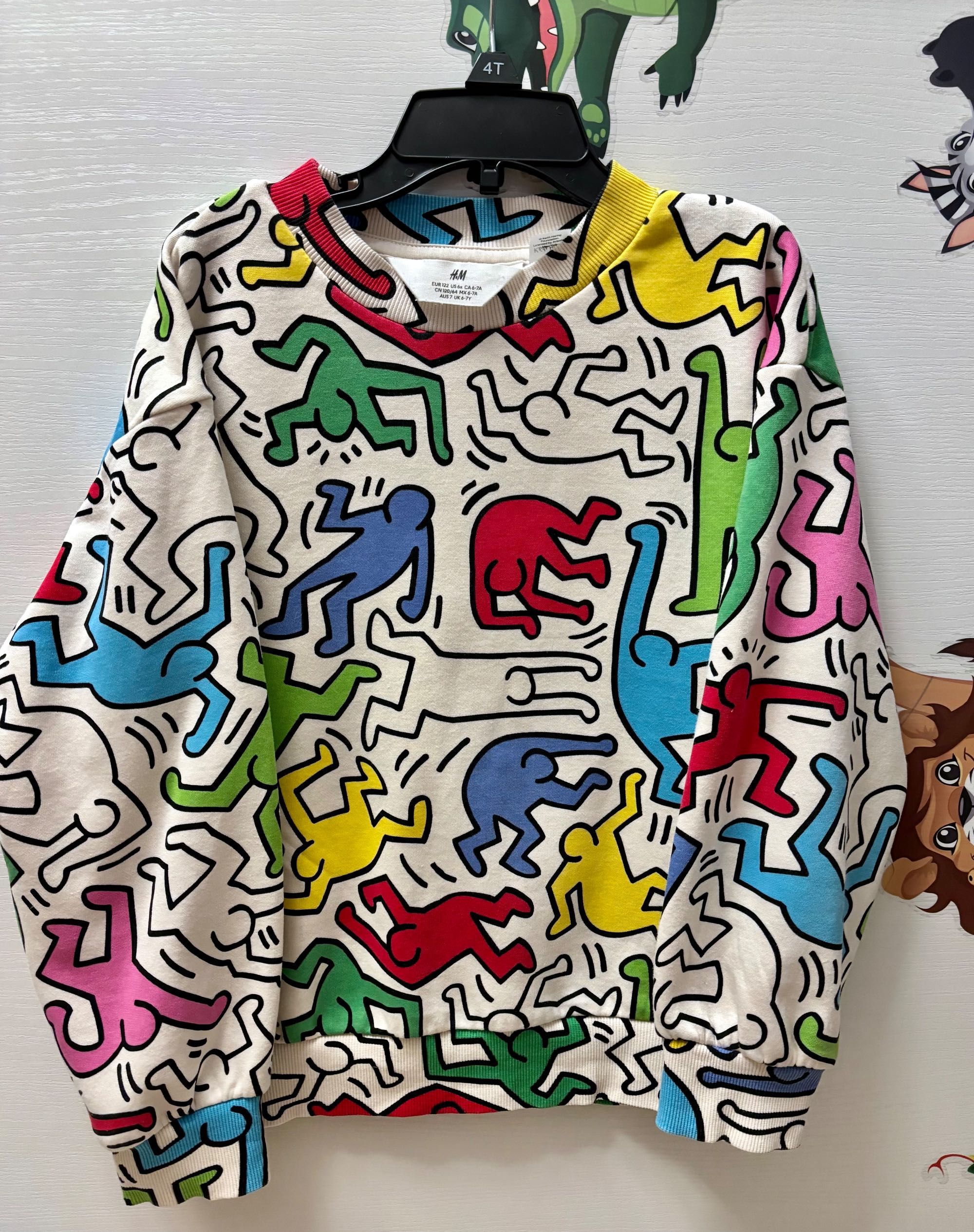 Dres chłopięcy HM Keith Haring rozmiar 122